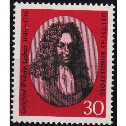 Germany. 1966 30pf (Leibniz) Used