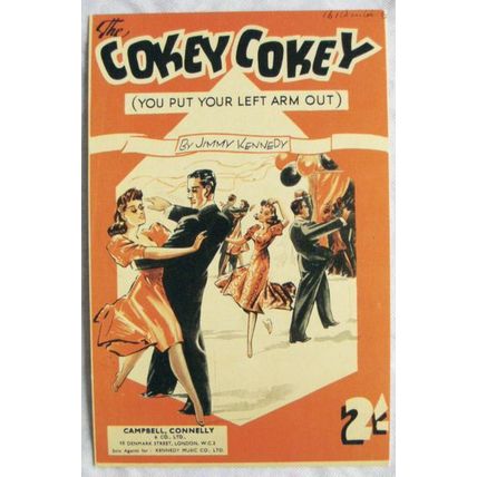 c.1980s PC Cokey or Hokey Cokey Music Cover, 1942