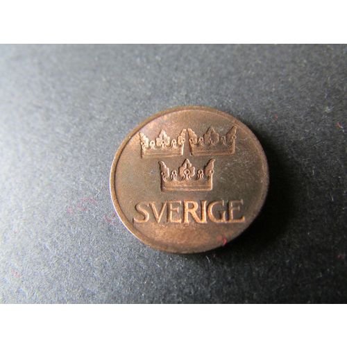 1972 SWEDEN FIVE ORE FREE POST. AO