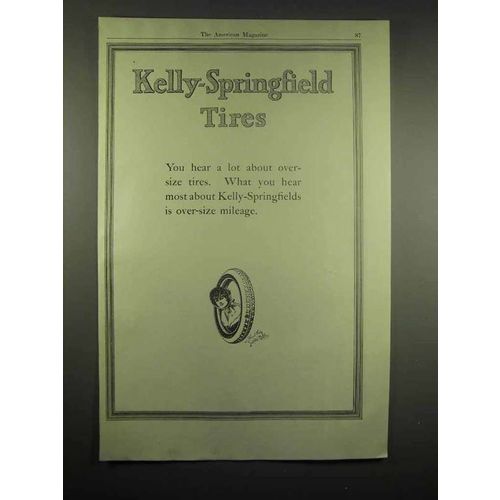 1917 Kelly-Springfield Tires Ad