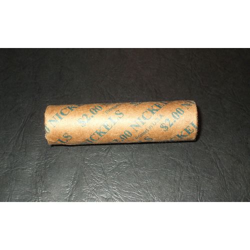 1972-D Uncirculated Jefferson NICKEL ROLL