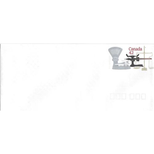 Canada. #EN127 Elizabeth II Postal Scales Postal Envelope MINT