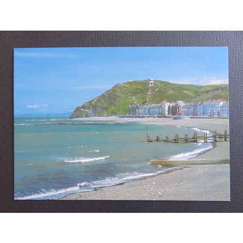 Aberystwyth Beach & Prom Postcard #3