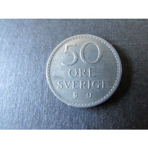1973 SWEDEN 50 ORE FREE POST. Q