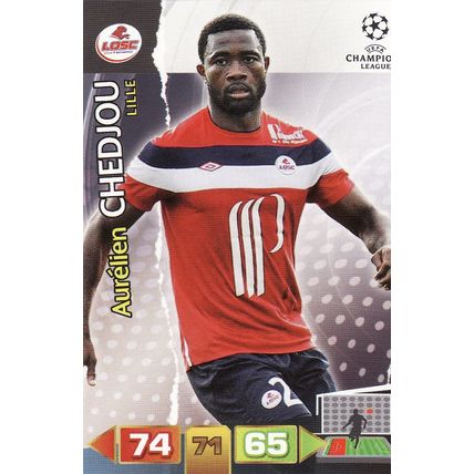 Adrenalyn XL Champions League 2011/2012 Aurelien Chedjou Lille