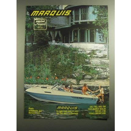1979 Marquis Boats Advertisement - Marquis