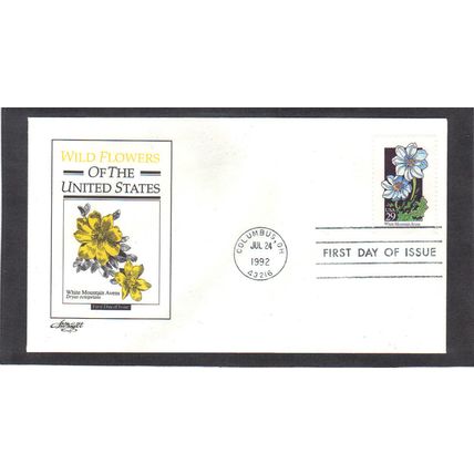 FDC Artmaster 2661 29c White Mountain Avens (Cachet-U/A) CV39548
