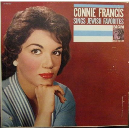 Connie Francis-Sings Jewish Favorites-LP-1961-NM/VG+