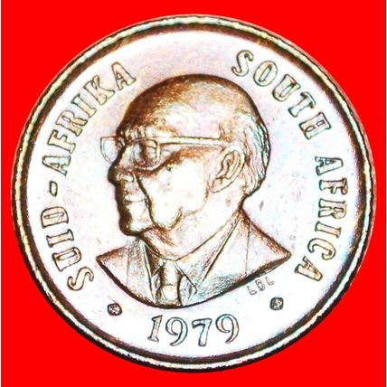 SPARROWS: SOUTH AFRICA★ 1 CENTS 1979 Diederichs (1903-1978) LOW START★NO RESERVE