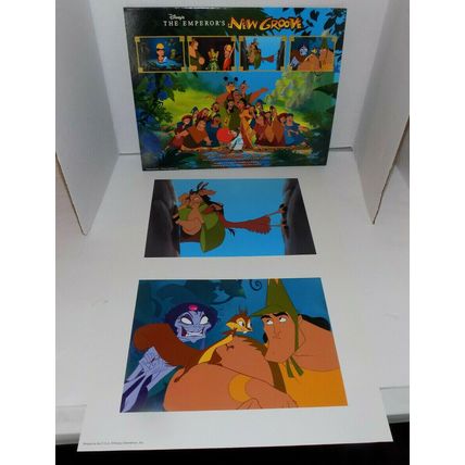 Disney's The Emperor's New Groove Exclusive Lithograph Portfolio Set Of Four