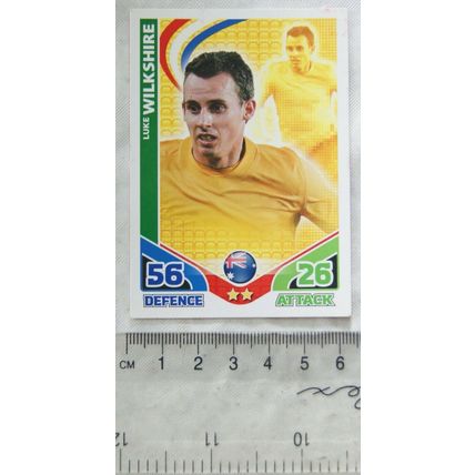 2010 Topps Match Attax World Cup Trading Card - Australia, Luke Wilkshire