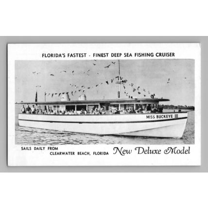 1940 Miss Buckeye III - Florida's Fastest, Finest Deep Sea Fishing Cruiser (A19)