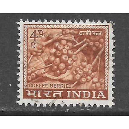INDIA SGO505a USED 4p COFFEE BERRIES