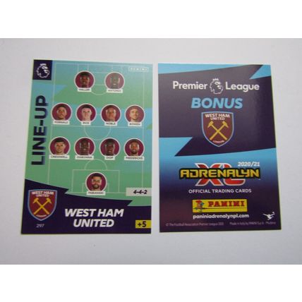 Panini Adrenalyn XL Premier League 2020/21 Numbers 172-369 Cards Choice (ef10)