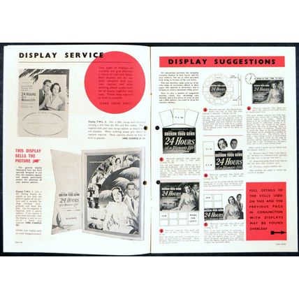 24 HOURS OF A WOMAN’S LIFE 1952 Merle Oberon, Richard Todd UK CAMPAIGN BOOK