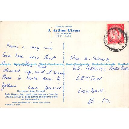 D024360 The Haven. Bude. Cornwall. Dixon. 1963