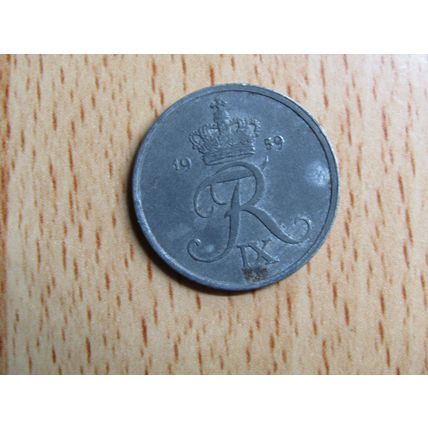 Denmark 1959 2 Ore Coin