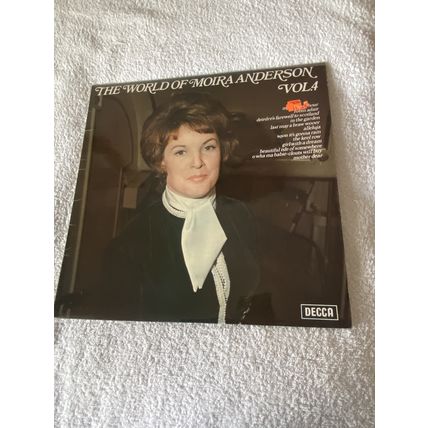 THE WORLD OF MOIRA ANDERSON Volume 4 33 rpm 12" Vinyl LP 1974