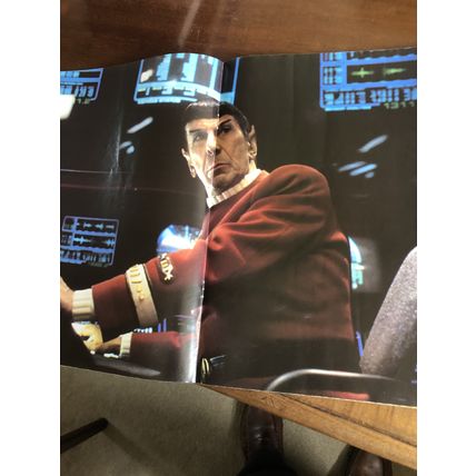 STAR TREK MAGAZINE : TRIDENT COMICS ISSUE 6 AUGUST 1992 64 PAGES & POSTER