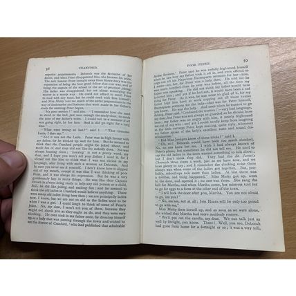 1890 MRS GASKELL "CRANFORD" FICTION ANTIQUE HARDBACK BOOK (P3)