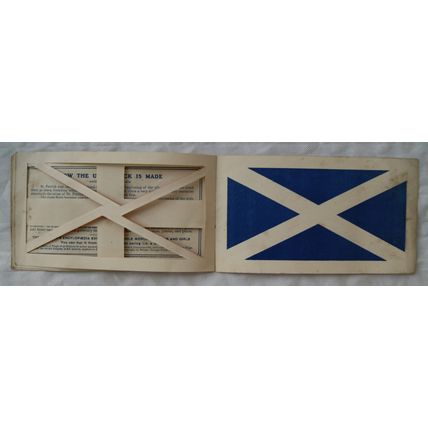 Vintage: Children's Encyclopaedia Scientific Toys - How the Union Jack is Made