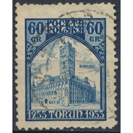 700ᵗʰ Anniv of Torun - Poland 1933 - FH - MiNr 279