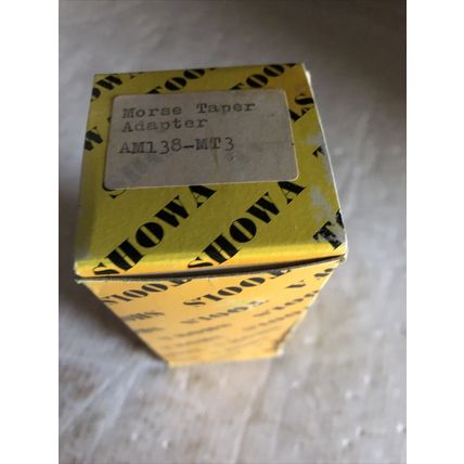 NEW SHOWA AM138-MT3 #3 MORSE TAPER ADAPTER DAPRA,AY