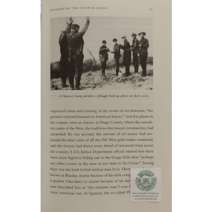 KILLERS OF THE FLOWER MOON OSAGE MURDERS AND THE BIRTH OF THE FBI by DAVID GRANN