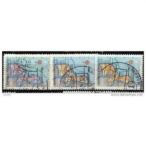 1954 3 different values - #61 fine used (o)