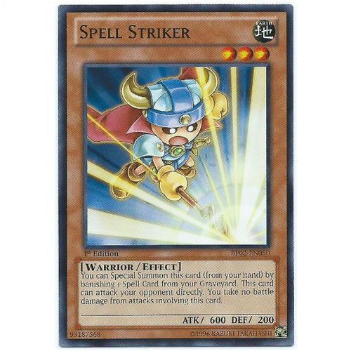 YuGiOh War of the Giants - BP02-EN050 - Spell Striker - 1st Edition