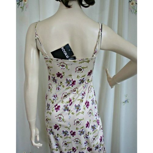 Womens Floral Strappy Long Dress Size 4 6 8 New wih Tag