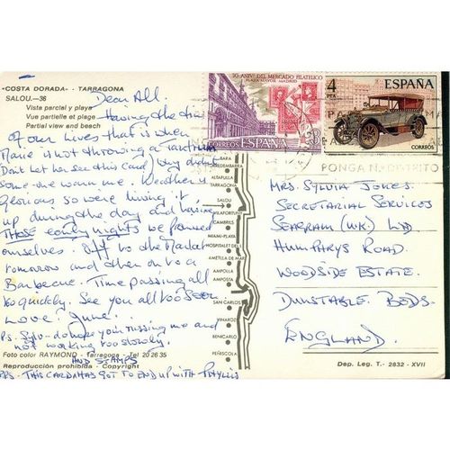 Spain Postcard - Costa Dorada - Tarragona - Salou-36
