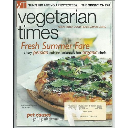 VEGETARIAN TIMES magazine JUNE 2003