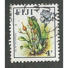 FIJ 1971 4c BIRDS AND FLOWERS' FINE USED (EBID48-130)