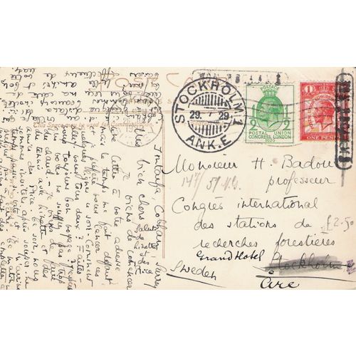 SG NCom5/6: ½d. green and 1d. scarlet Postal Union Congress.