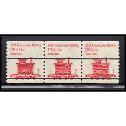 Used 1905 11c Railroad Caboose Very Fine PNC 1/3 PreCnx PA2380