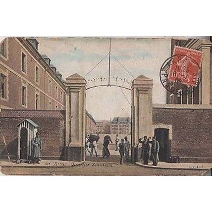 Arras French Military Pre WW1 Camp Soldier Army Antique Postcard