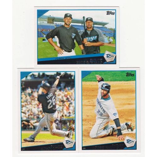2009 Topps Toronto Blue Jays team set with updates - 28 cards