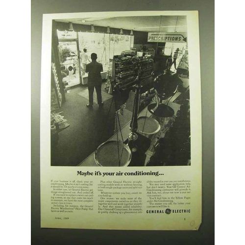 1969 General Electric Air Conditioning Ad - Maybe