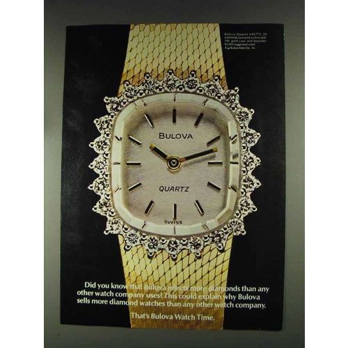 1979 Bulova Quartz #95775 Watch Ad - Did You Know