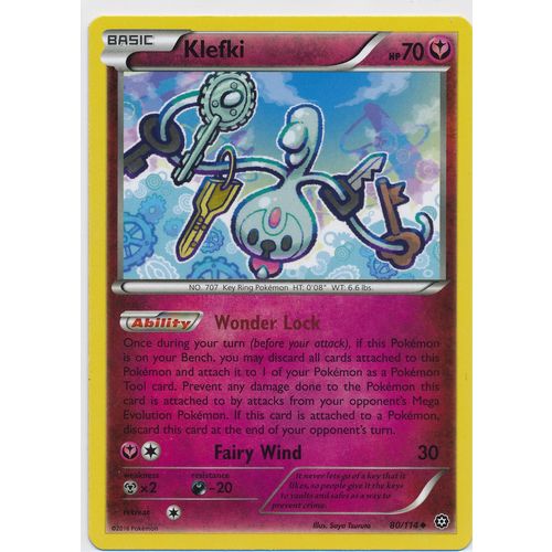 Pokemon XY Steam Siege 80/114 Klefki