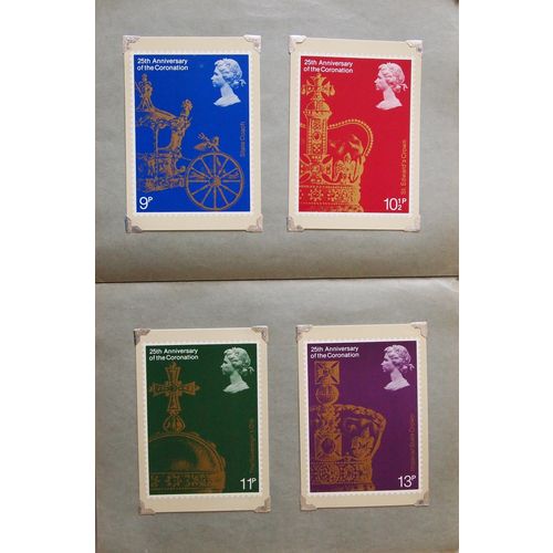 PHQ FDC card set in slot folder 25th Anniversary Queen's Coronation 1978