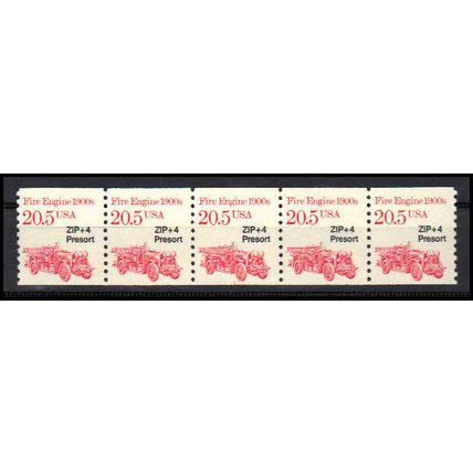 2264 20.5c Fire Engine Fine MNH Dry Gum PNC 1/5 X1121