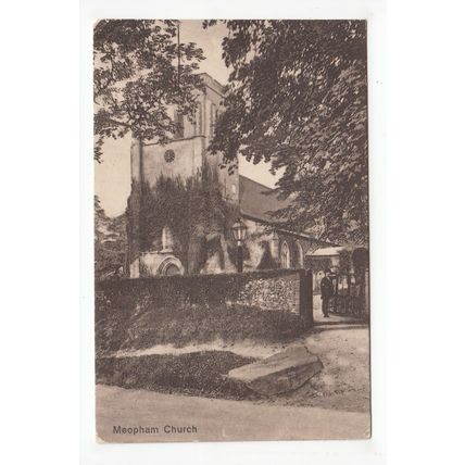 The Church Meopham Postcard Kent