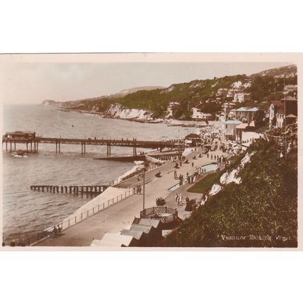 Ventnor Looking West Isle Of Wight Postcard (QIOW0016)