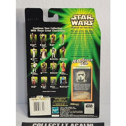 Star Wars 2000 - 2001 PotJ Scout Trooper Imperial Patrol Dirty .0400 c80-4