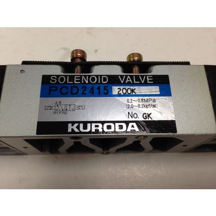 NEW KURODA PCD2415 200K PCD2415-NB-200GK SOLENOID VALVE NO. GK,DL