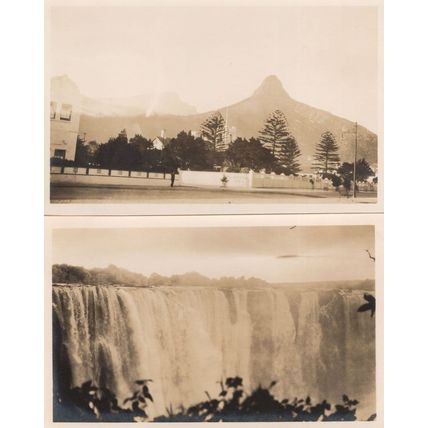 Lions Head Cape Town South Africa 2x Rare Old Postcard s