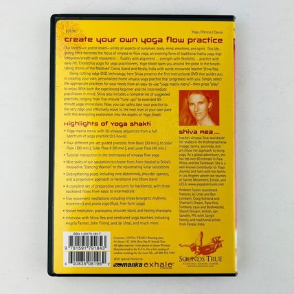 Shiva Rea - Yoga Shakti (DVD, 2004, 2-Disc Set)