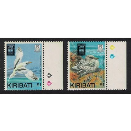 Kiribati Tropicbird Birds 2v 1989 MNH SG#316-317